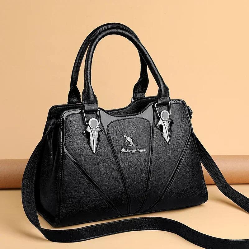 Luxury handbags women bags designer brand female leather crossbody shoulder for sac a main ladies hand 2024