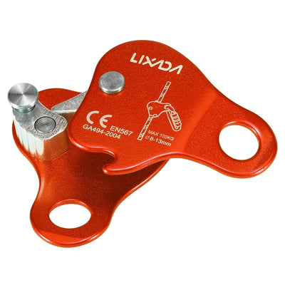 Climbing Ascender Arborist Climbing Rope Protection Belay Device Grip Outdoor Climbing Rigging 8-13MM Rope Mountain Climbing