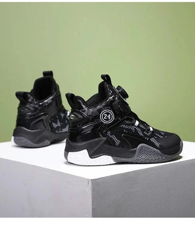 2025 New Children's Basketball Sports Shoes for Boys High Quality Running Kids Shoes Child Sneakers Non-Slip School Shoes - Elanique