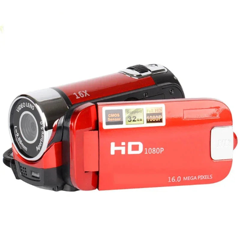 Digital Camera for Photography and Video Recording Autofocus 4X Digital Zoom Camcorder Portable Recorder 16MP Interpolation