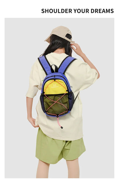 Outdoor leisure and sports backpacks. They are lightweight backpacks suitable for travel, cycling, hiking, and mountaineering, w