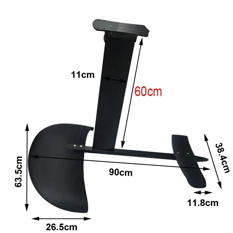Wing Foil Hydrofoil Surfboard 60/70/80/90cm Wing Foil Hydrofoil 3K Carbon Wings Fuselage Mast Plate For SUP Wakeboard Foil