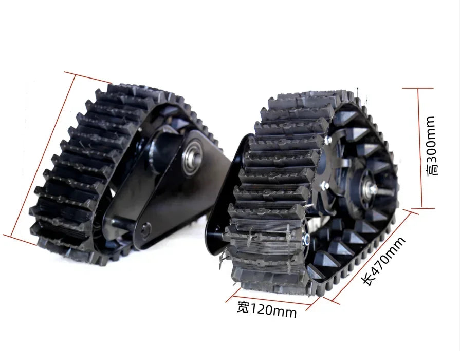 50cc-250cc ATV/UTV/Buggy/Snowmobile Quad Dirt Bike Electric Motorcycle Sand/Snow Track Building Material Making Machinery Parts