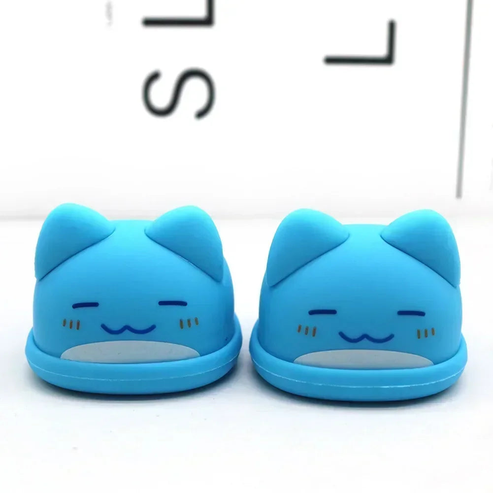 Labubu Shoes for 15/17cm Dolls Cute Animal Slippers Macaron Color Versatile Princess Shoes