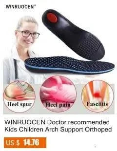 Kids Insole Arch Support | Flat Feet Sneaker for Children |Orthopaedic Insoles For Girl/boy Shoes | For Sports | Feet Care Inserts Pad