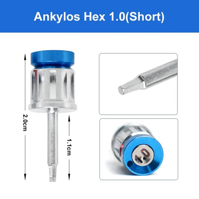 Dental Implant Torque Wrench Screwdriver Prosthetic Kit Ratchet Drivers Dentistry Implant Repair Tools