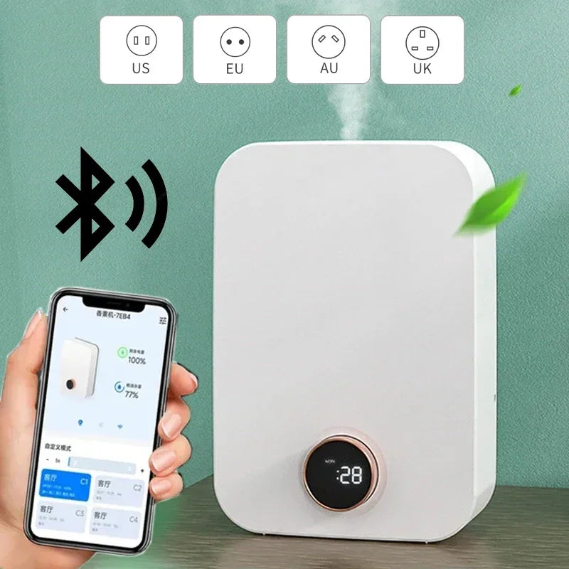 Aromatherapy Diffuser Essential Oil Diffuser Aroma  Fragrance Sprayer Electric Aromatic Oasis 150ml for Home KTV Scent Machine