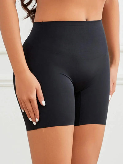 Flarixa Mid Rise Seamless Safety Shorts Boxer Briefs For Women Slip Shorts Tummy Control Shaping Panties Under the Dress Skirts