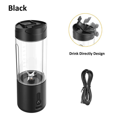 Portable Blender Smoothies Mini Portable Juicer Blender USB Rechargeable Portable Blender for Smoothies Fresh Fruit Juice Mixer