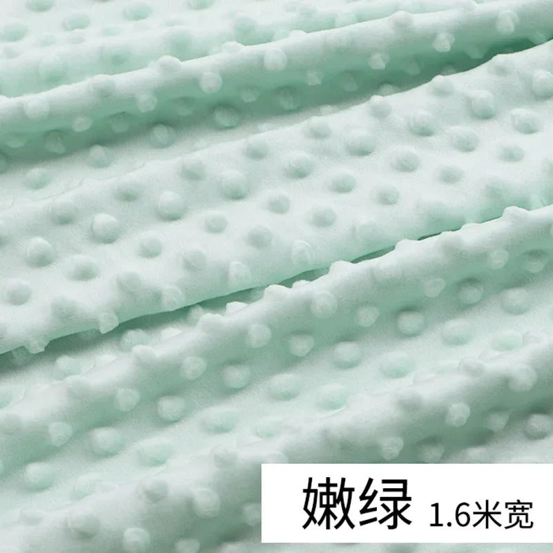 3D Velvet Fabric Short Fleece Autumn and Winter Warm Comfort Blanket Bedding Baby Handmade DIY by Half Meter