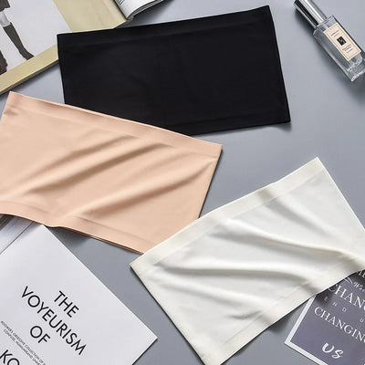 Women Modal Bandeau Strapless Bra