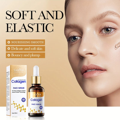 Collagen Skin Care Set, 6-Piece Face Care Sets for Women, Firming Skin, Smooth Skin, Hydrating Skin Care Set