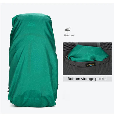 Hiking Backpack Camping Bag Mountain Climbing with Waterproof Rain Cover Daypack for Men Women Outdoor Travel Rucksack Fishing