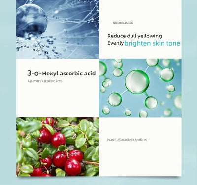 Dark Spot Corrector Skin Whitening Fade Cream Lighten Blemish Removal Serum Reduces Freckles Melasma Sun Spot Brighten Skin Care