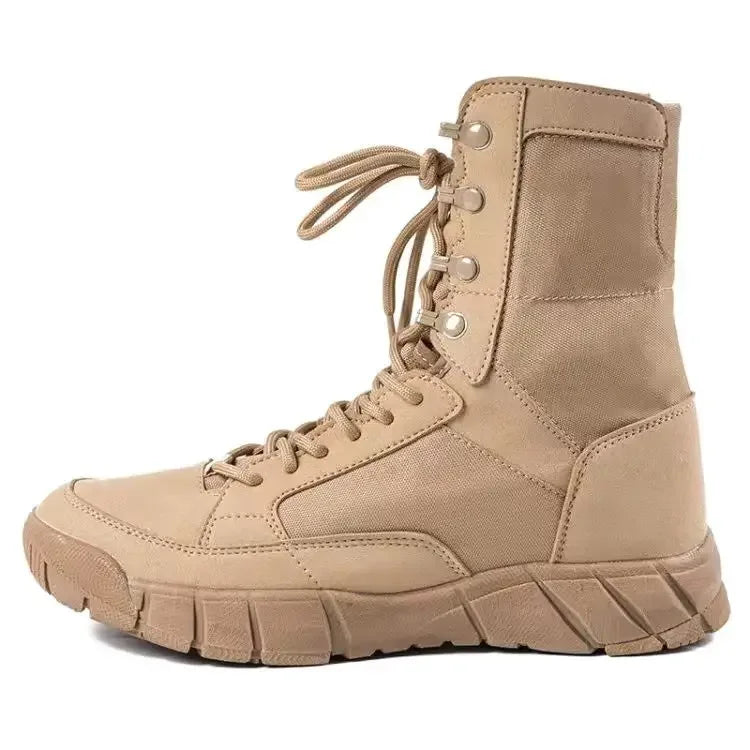 Outdoor Climbing Training Water Resistant High Shoes Hunting Hiking Tactical Boots Men Women Hunting Hiking Desert  Boot