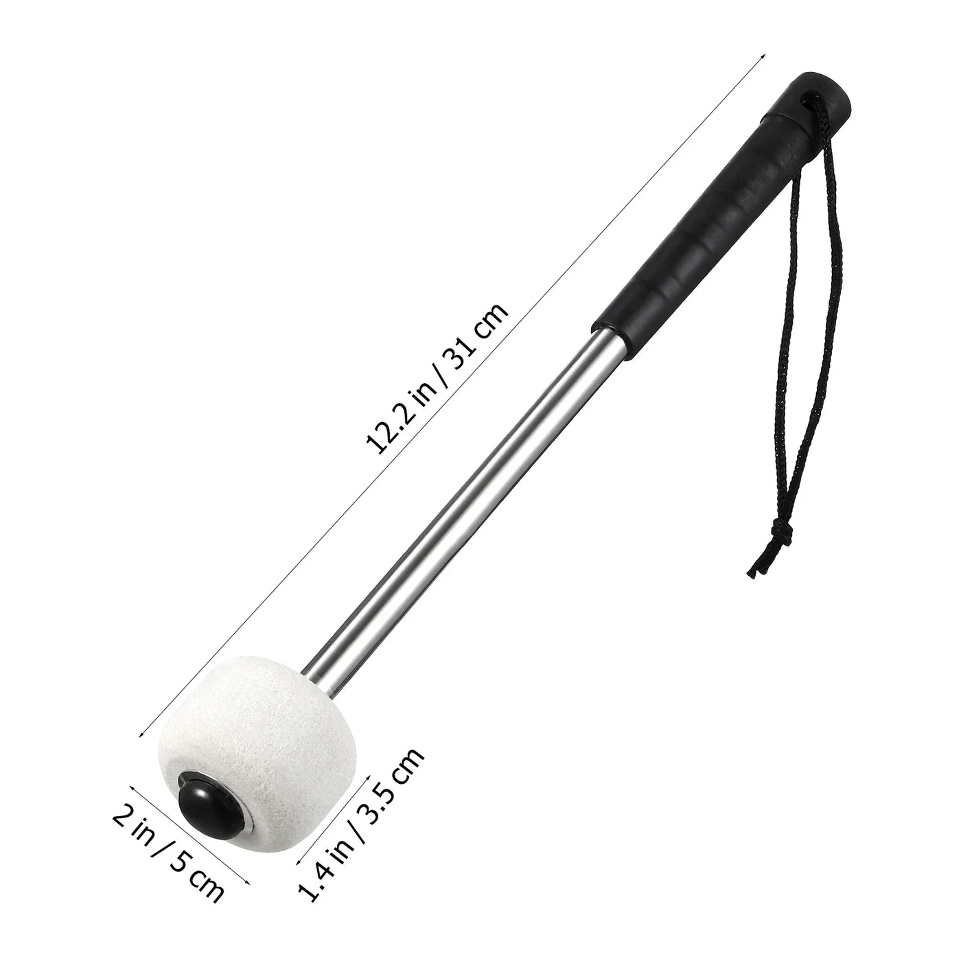 Drum Percussion Repique Musical Instruments Drums Felt Bass Mallets for Kids Rods Sticks Portable Timbales Drum Accessories