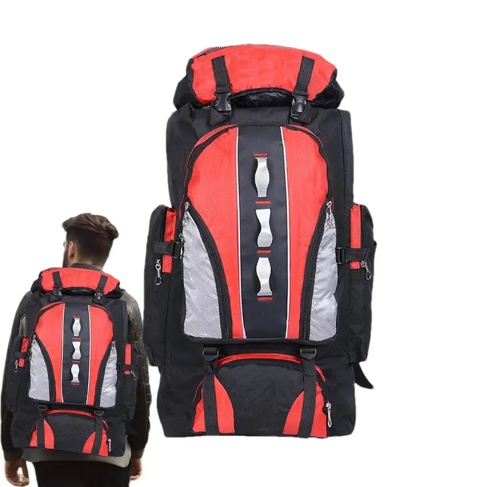 Mountain Biking Backpack Outdoor Sports Travel Daypack Multi-Pocket Outdoor Travel Daypack 100L Waterproof Backpack For Climbing