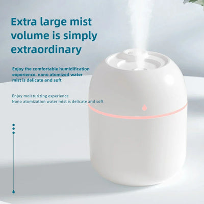 Car Diffuser Humidifier Auto Air Purifier Air Freshener with Colorful Atmosphere Lamp For Car Aromatherapy Diffuser Fresh