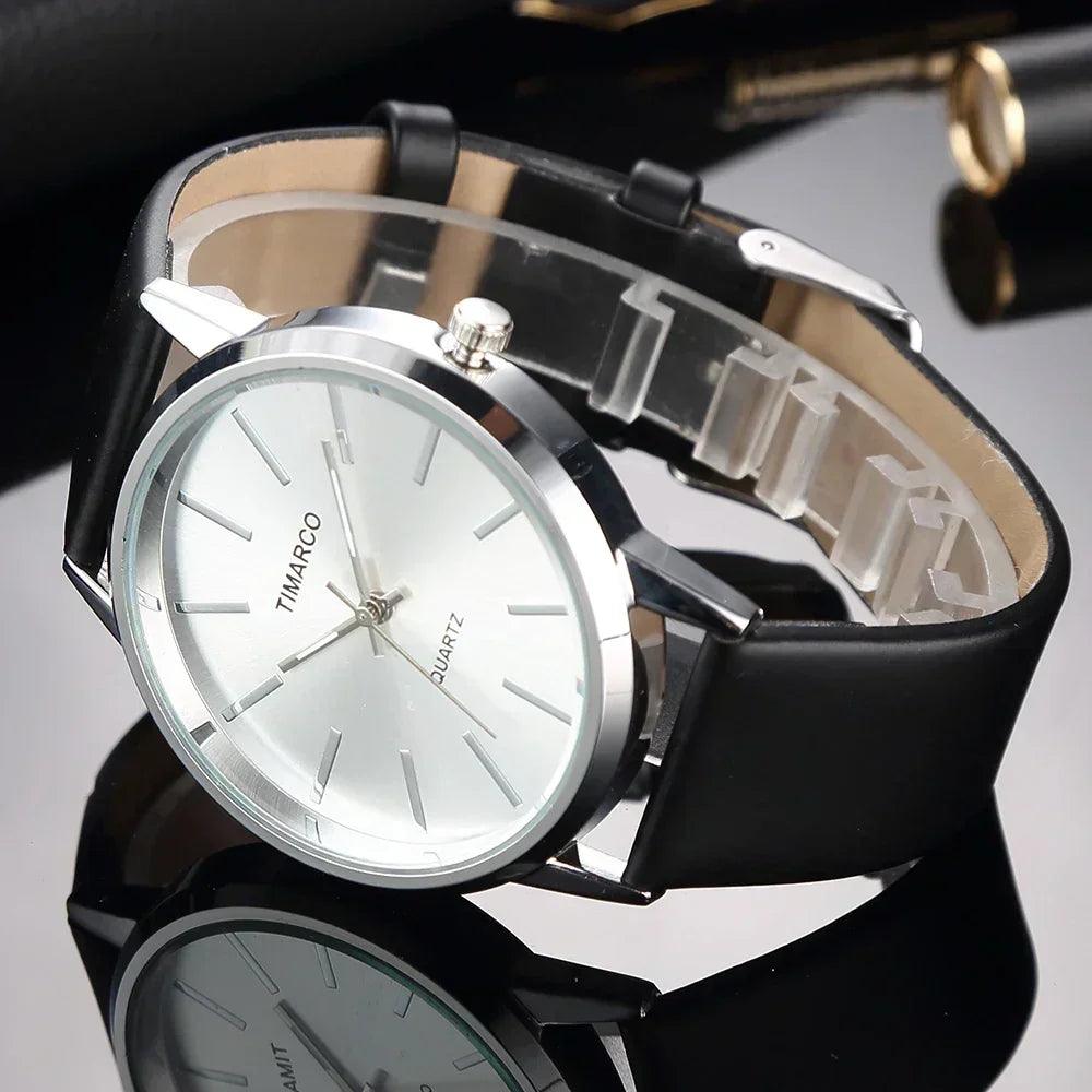 Luxury women watches 2025 new stylish silver minimalist business ladies quartz watch breathable leather steel clock