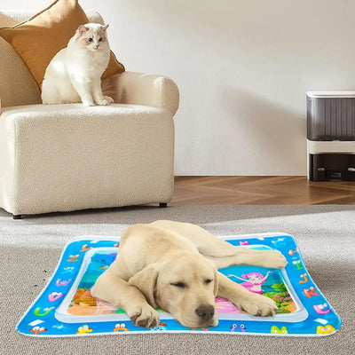 Creative Baby Water Mat For Pets Cat Dog Water Play Mat Infant Toddler Inflatable Patted Pad Baby Children Preschool Toys