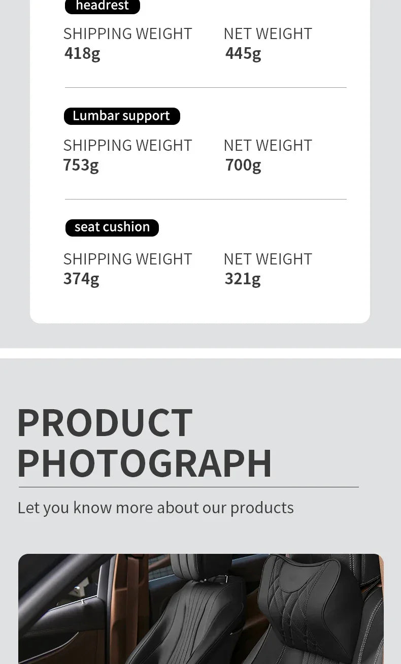 Car Seat Cushion Sitting Cushion For Lincoln Zephyr Corsair Nautilus Aviator Navigator Continental MKZ MKC For Cars Accessories