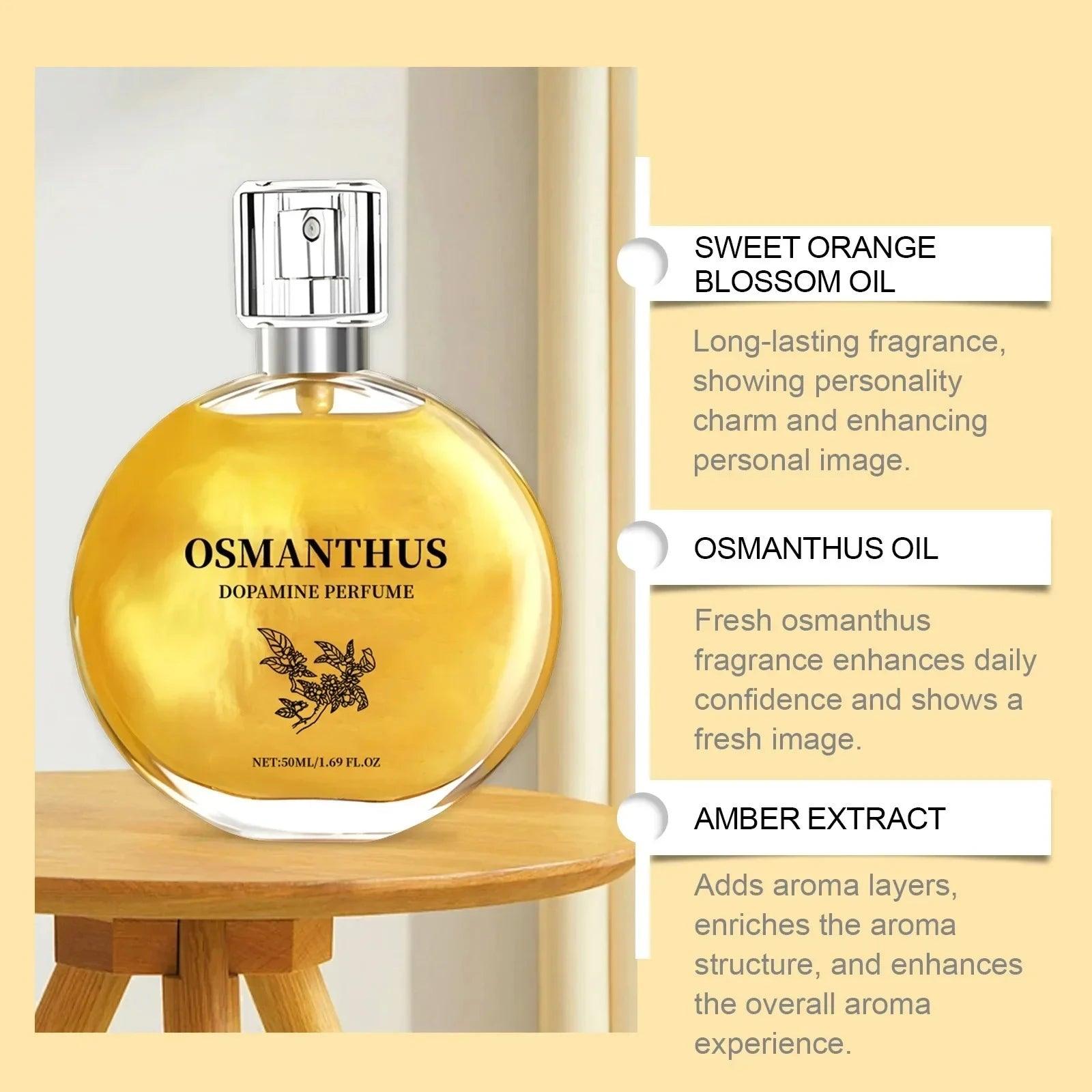 Oriental floral gilt light osmanthus fragrance ultimate temptation dating perfume lasting romantic fresh unisex