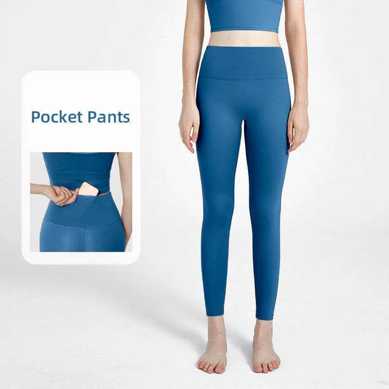 Women Leggings With Pockets Training
