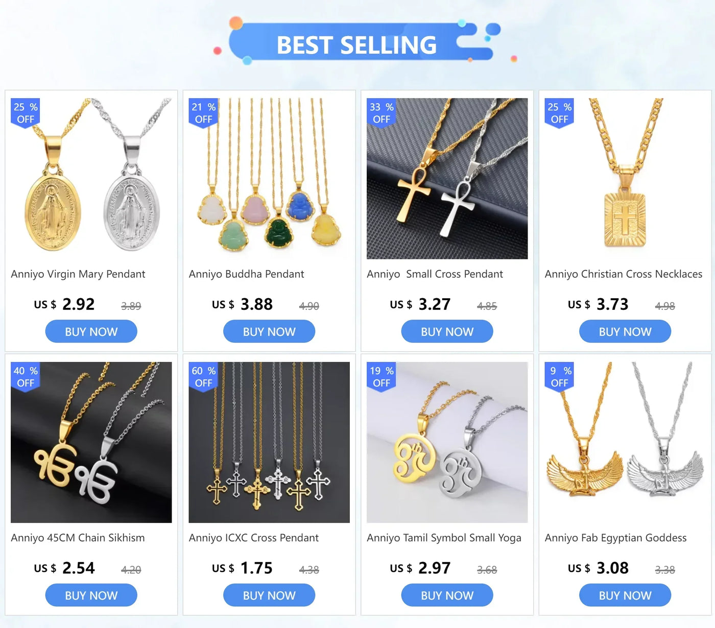 Anniyo Green Guanyin Pendant Necklace Chinese Style Buddhist Ornament Maitreya Buddha Amulet Hinduism #003136