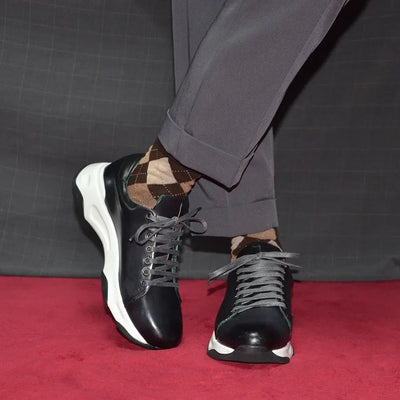 Classy Man Sneakers Luxury Brand Designer Lightweight Cowhide Genuine Leather Casual Social Men's Oxford Shoes Autumn Winter