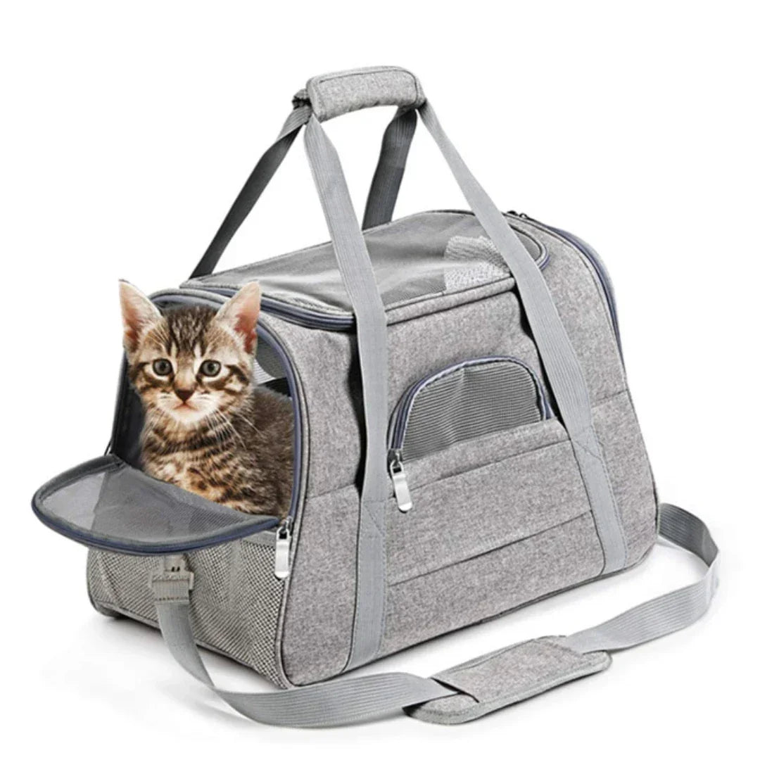 Soft Pet Carriers Portable Breathable Foldable Bag Cat Dog Carrier Bags Outgoing Travel Pets Handbag