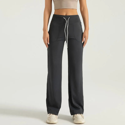 Women's Yoga Wide Leg Pants With Pockets