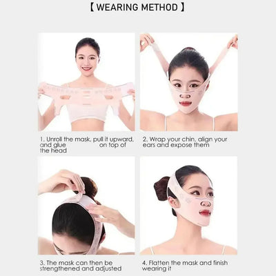 V Face Slimming Bandage Lifting Shaping Face Masks Reusable Breathable Face Sculpting Anti Wrinkle Facial Massage Bandage