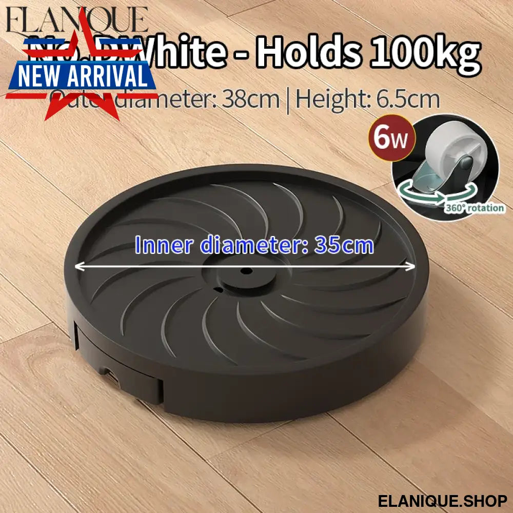 Plant Pot Tray on Wheels, Silent Rollers & Leak-Proof Design, Mobile Planter Base for Heavy Indoor Plants