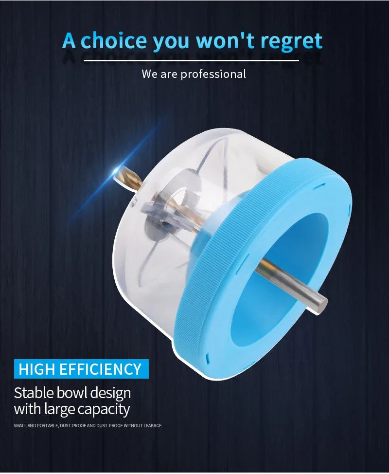 Power Tools Must Be Equipped with Accessories Drill Bits Dust Collector Covers Ash Collection Bowls Electric Household Tools
