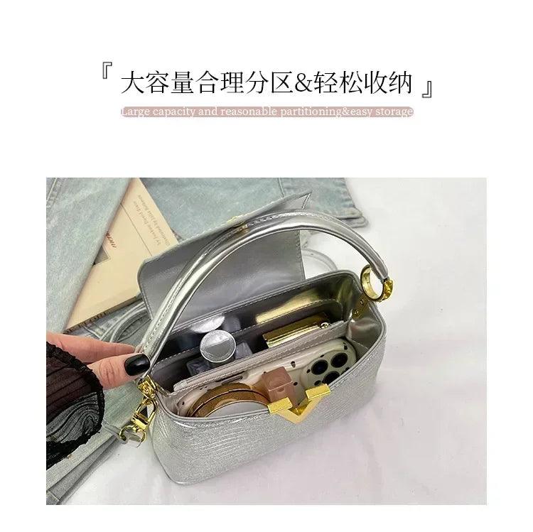 2025 new high-sense women’s designer handbag - feminine versatile large capacity for work & crossbody