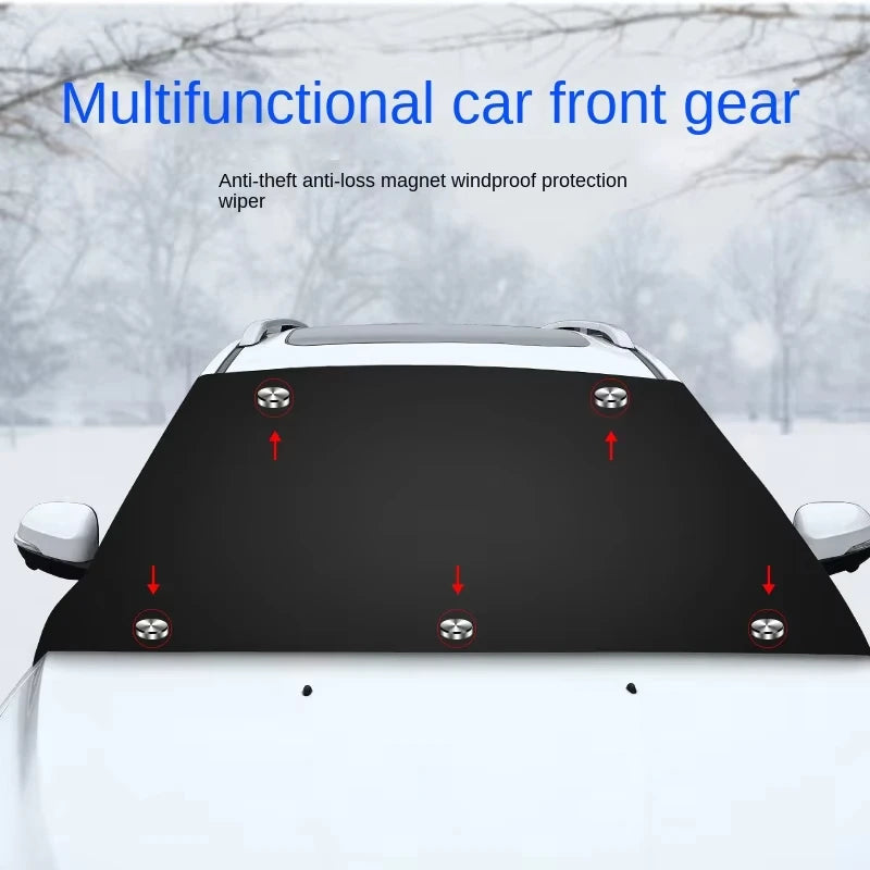 Car Snow Shield Front Windshield Cover Windshield Winter Windshiel Snow Protection Car Window Snow Shield Frost Antifreeze Cover