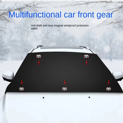 Car Snow Shield Front Windshield Cover Windshield Winter Windshiel Snow Protection Car Window Snow Shield Frost Antifreeze Cover