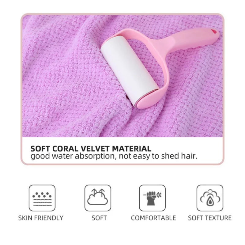 Bath Towel Household Women Wearable Wrap Adults Absorb Water Polyester Dry Hair Skirt Long Style Bathroom Washable Bathrobe
