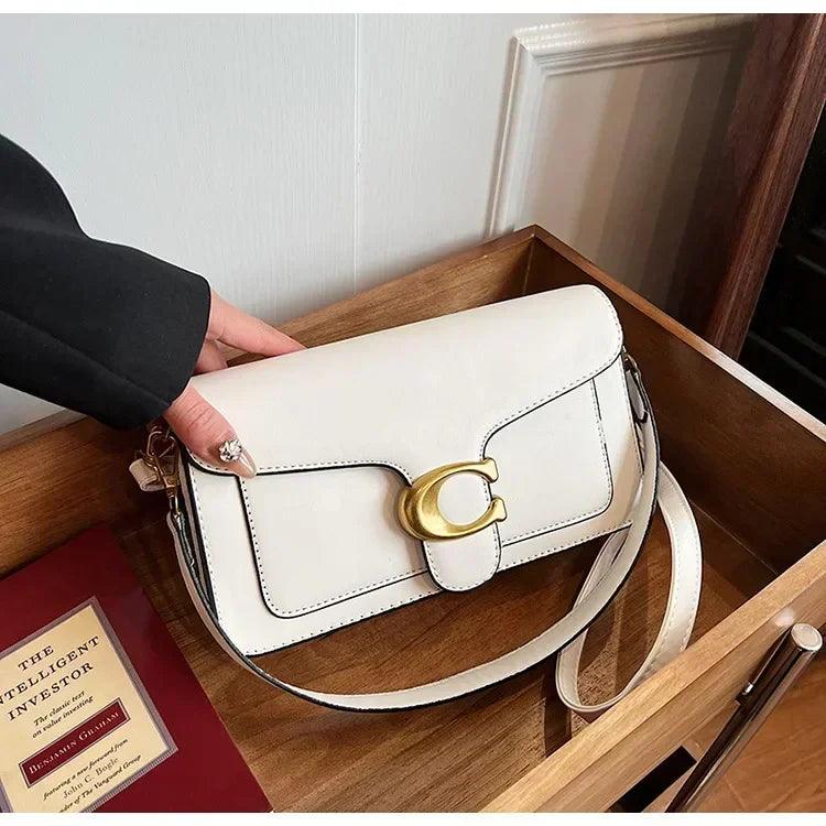 Luxury - grade 2025 women’s exclusive small square shoulder bag - solid - color aesthetic niche - style design& daily