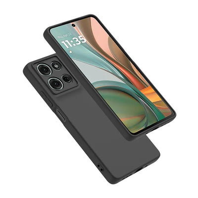 Silicone Phone Case for Motorola Moto G05 E15 G15 Pro Power G75 G35 G55 G85 E14 E13 Shockproof Matte Soft Cover Cases Fundas