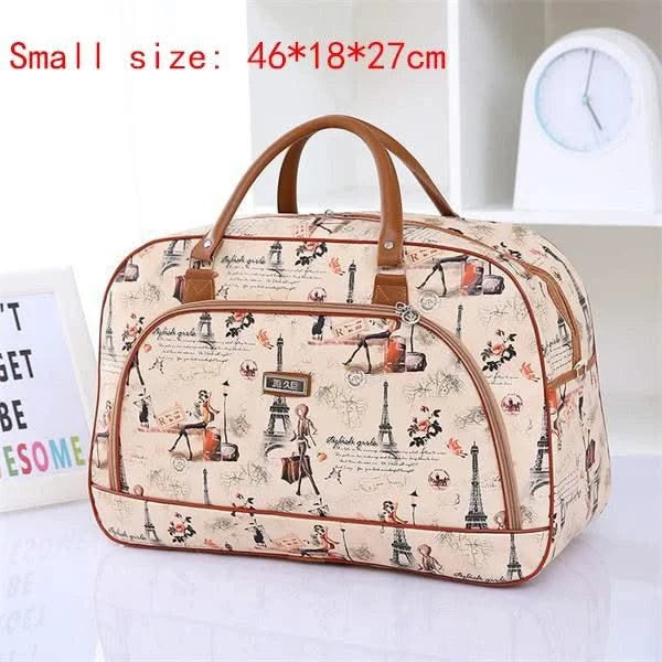 Fashion Cartoon Print Travel Bags for Women