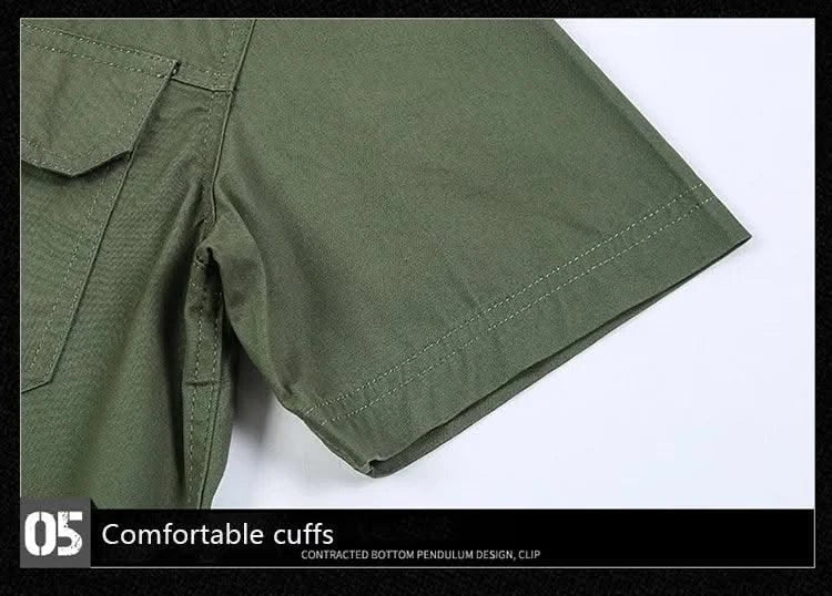 Men's thin short sleeved shirts Summer