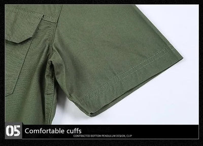 Men's thin short sleeved shirts Summer