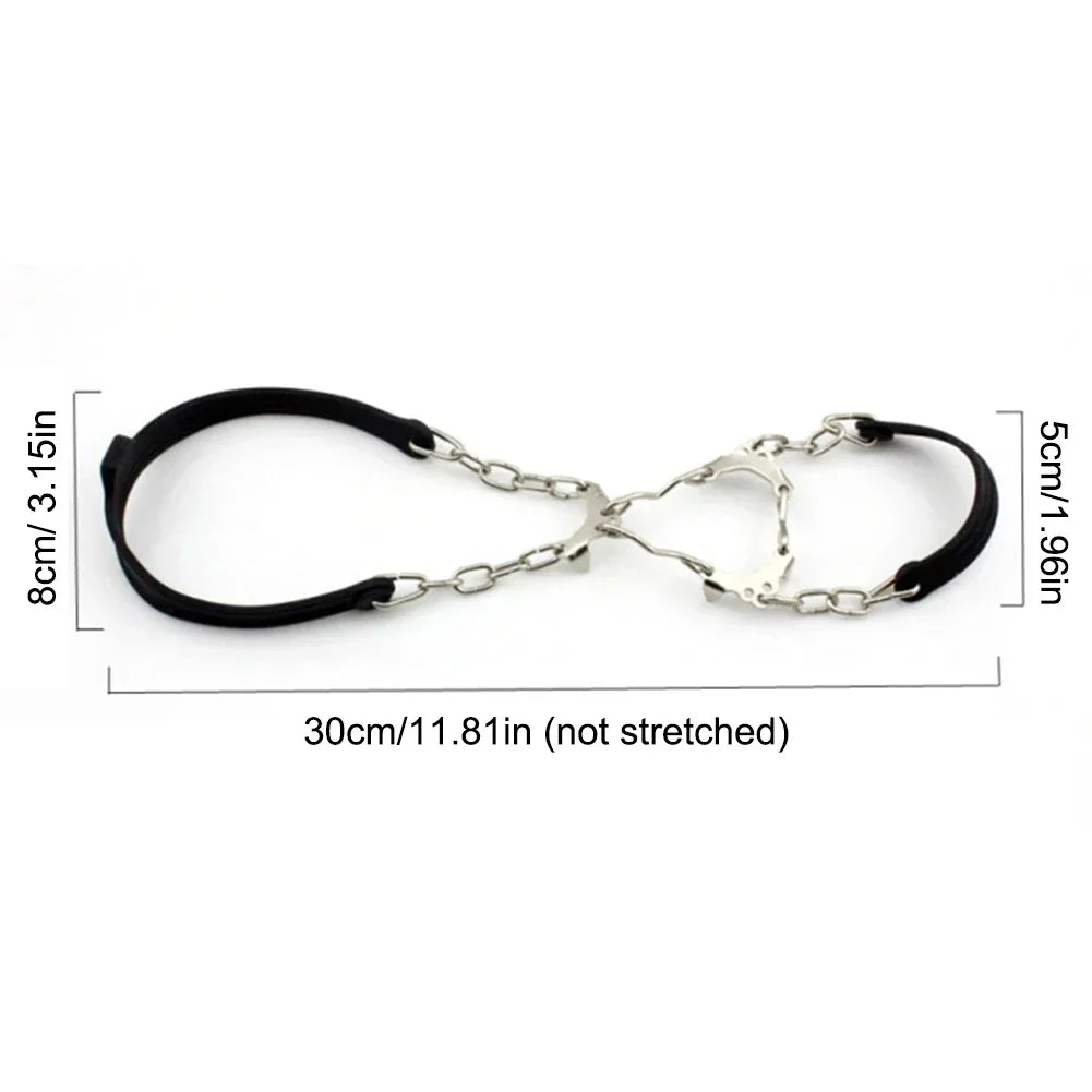 6 Teeth Climbing Crampons Anti-Slip Mountaineering Cleats Unisex Snow Claw Shoe Covers Walking Hiking Accessories