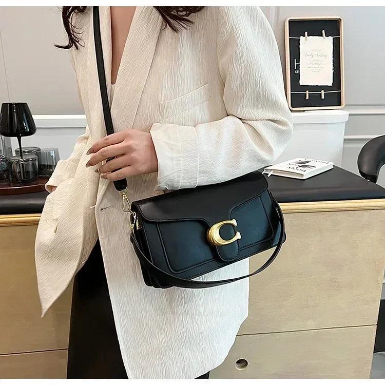 Luxury - grade 2025 women’s exclusive small square shoulder bag - solid - color aesthetic niche - style design& daily
