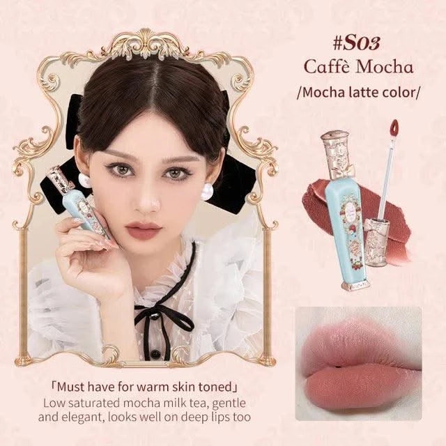 Flower Knows Strawberry Lipstick  Collection Lip Cream Beauty Lip Gloss Lipstick 3.5g