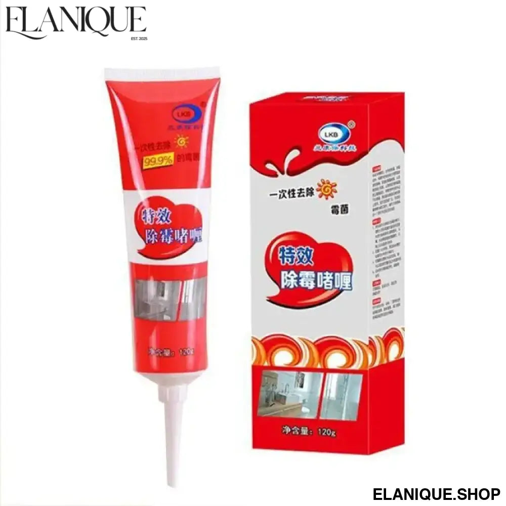 Multi-effect Mold Remover Strong Effective Mold Removal Gel No Scrubbing for Bathroom Kitchen Refrigerator Washing Machine Seal