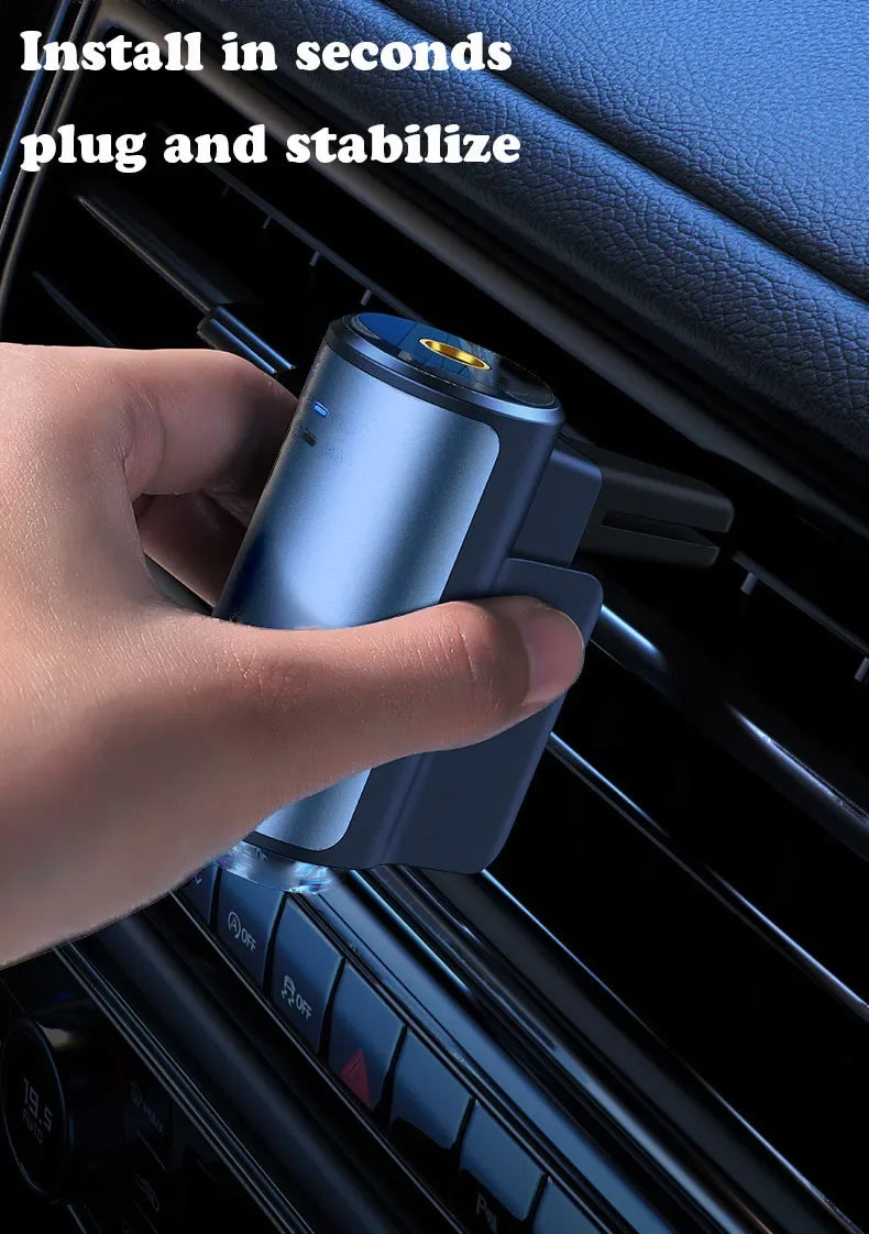 Electric Car Air Diffuser Essential Oil Aroma Car Air Vent Humidifier Aromatherapy Auto Air Freshener Perfume Fragrance