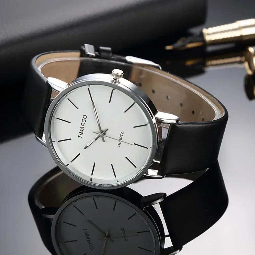 Luxury women watches 2025 new stylish silver minimalist business ladies quartz watch breathable leather steel clock