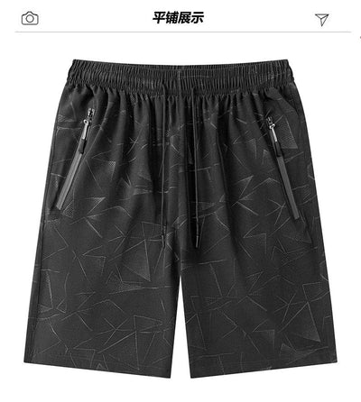 Workout Athletics Men Jogging Sportswear Dry Fit Sports Homme Pants Running Sport Ice Silk Shorts Men's Gym Sweatpants Clothing